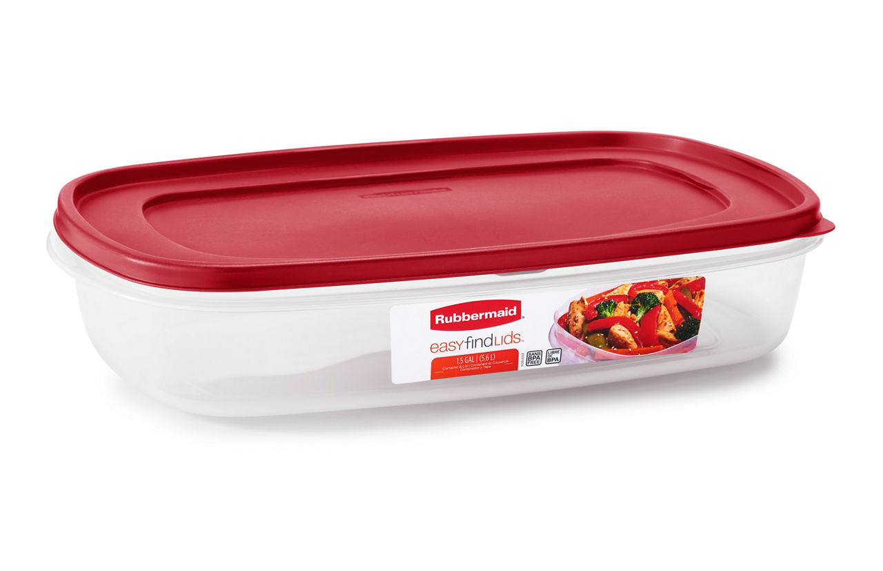 EasyFindLids™ Large Food Storage Container, Rectangle - US 4531