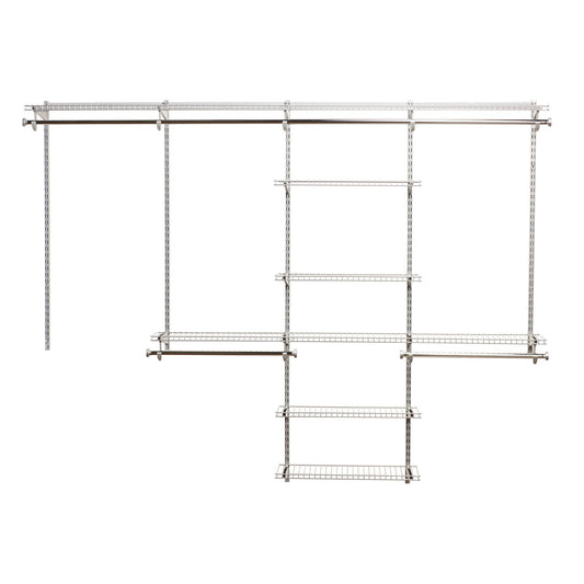 Configurations™ Closet Add-On Shelf with Hang Rod Kit - US 6571