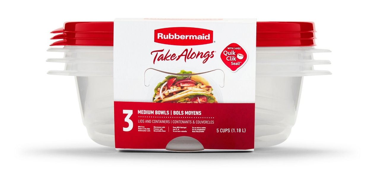 TakeAlongs® Bowl Food Storage Containers - US 9984