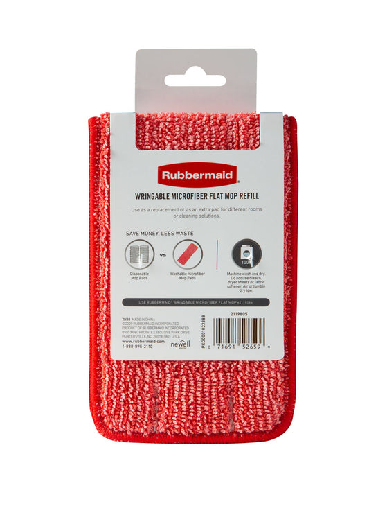 Microfiber Wringable Flat Mop Refill - US 0523