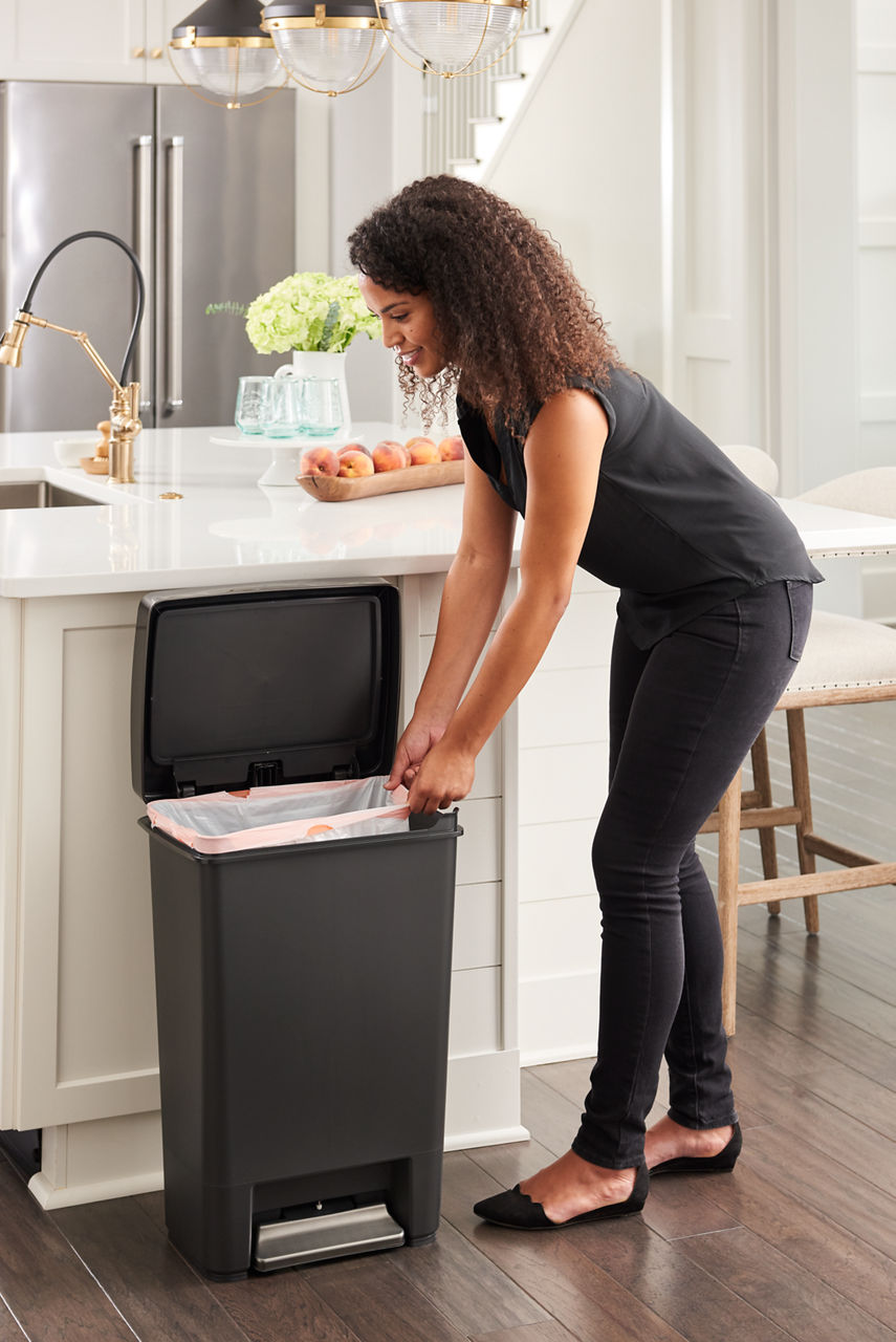 Premier® Series IV Step-On Trash Can - US 8177