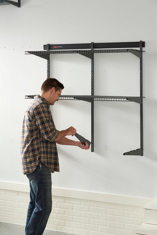 FastTrack® Rail Garage Shelf Bracket with Speed Clips - US 5204
