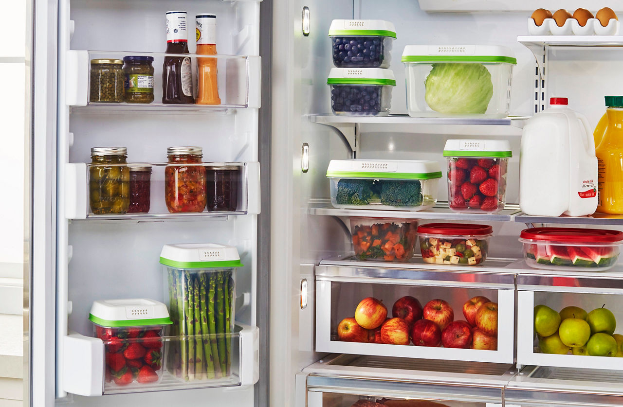 FreshWorks® Produce Saver, Large Produce Storage Container, Rectangle - US 8949