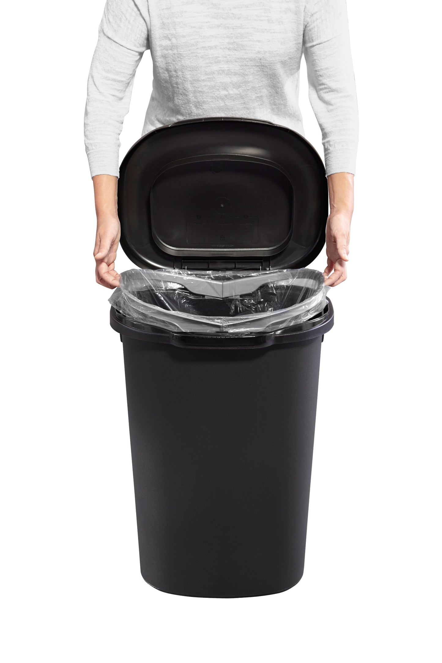 Touch Top Trash Can - US 3609