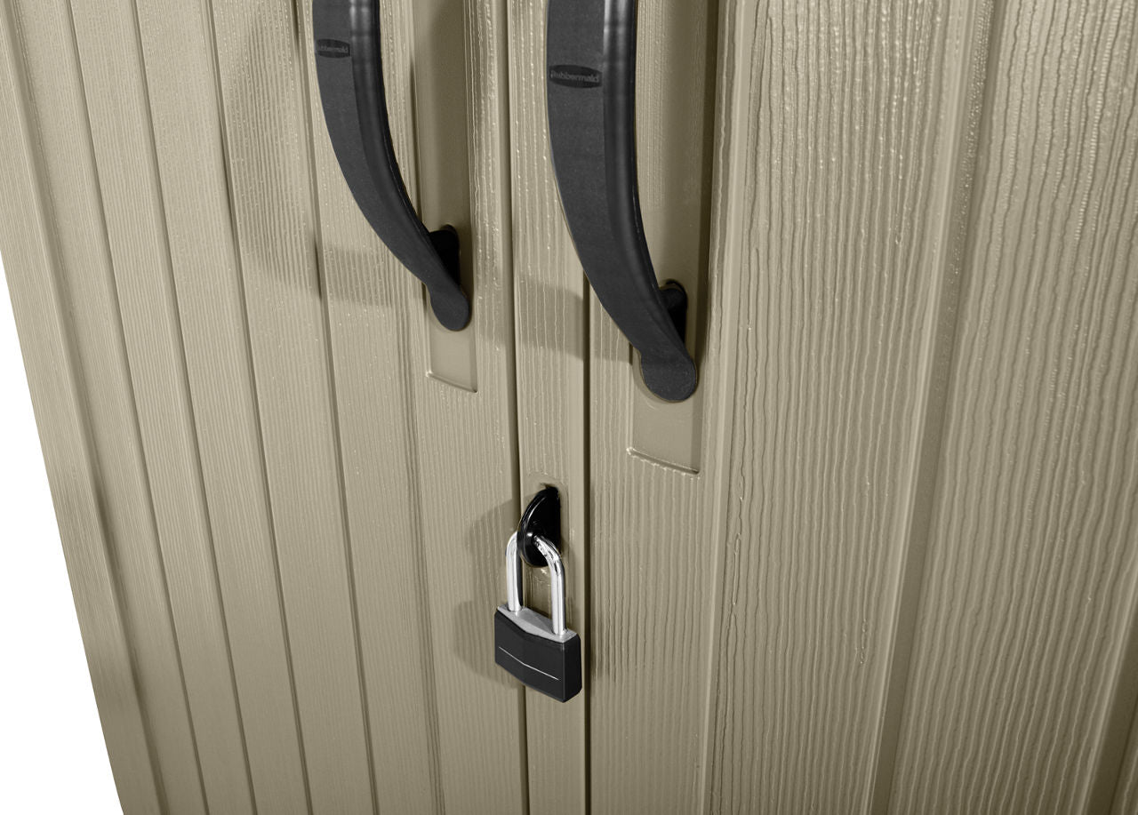 Vertical Storage Shed - US 3975