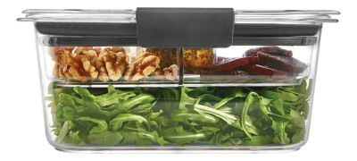 Brilliance™ Food Storage Salad Container, Medium Deep, 4.7 Cup, Clear - US 9484