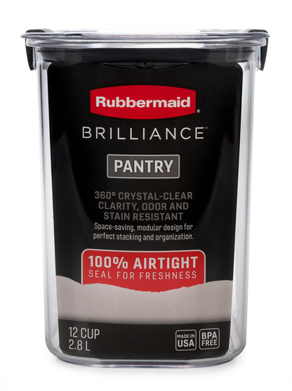 Brilliance™ Pantry Sugar Container, BPA-Free Plastic, Airtight, 12 Cup - US 5775