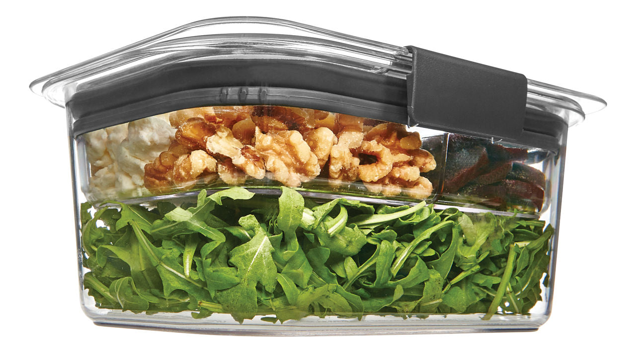 Brilliance™ Food Storage Salad Container, Medium Deep, 4.7 Cup, Clear - US 9484