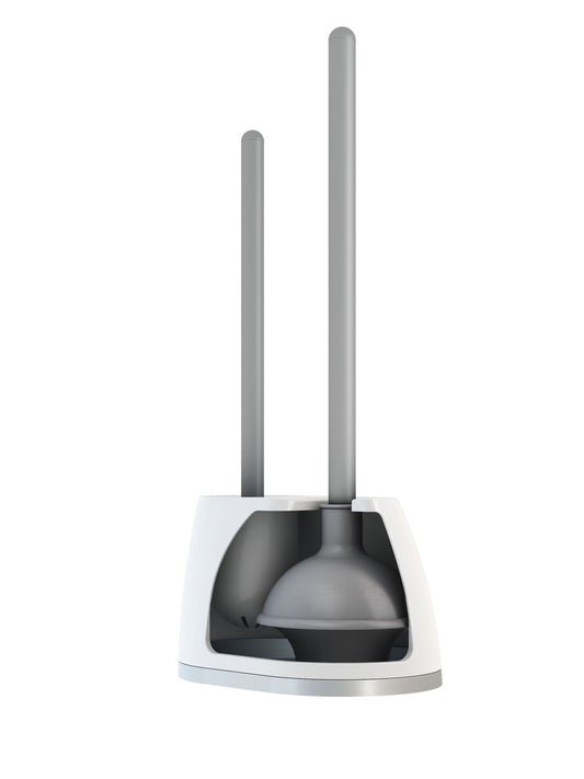 Toilet Brush Plunger and Caddy - US 5703
