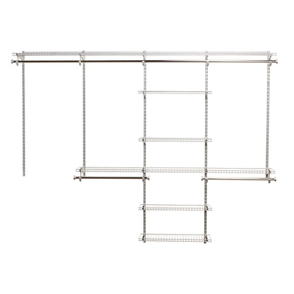 Configurations™ Closet Add-On Shelf with Hang Rod Kit - US 6571