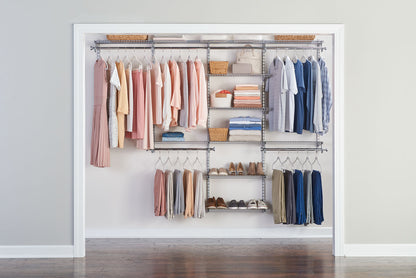 Configurations™ Closet Add-On Shelf with Hang Rod Kit - US 6571