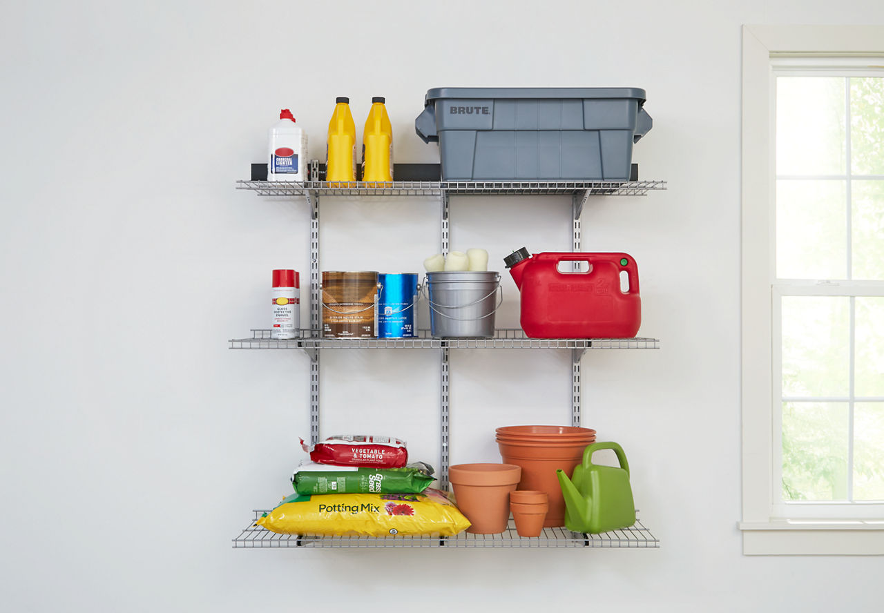 FastTrack® Rail Garage Shelf Kit - US 9054
