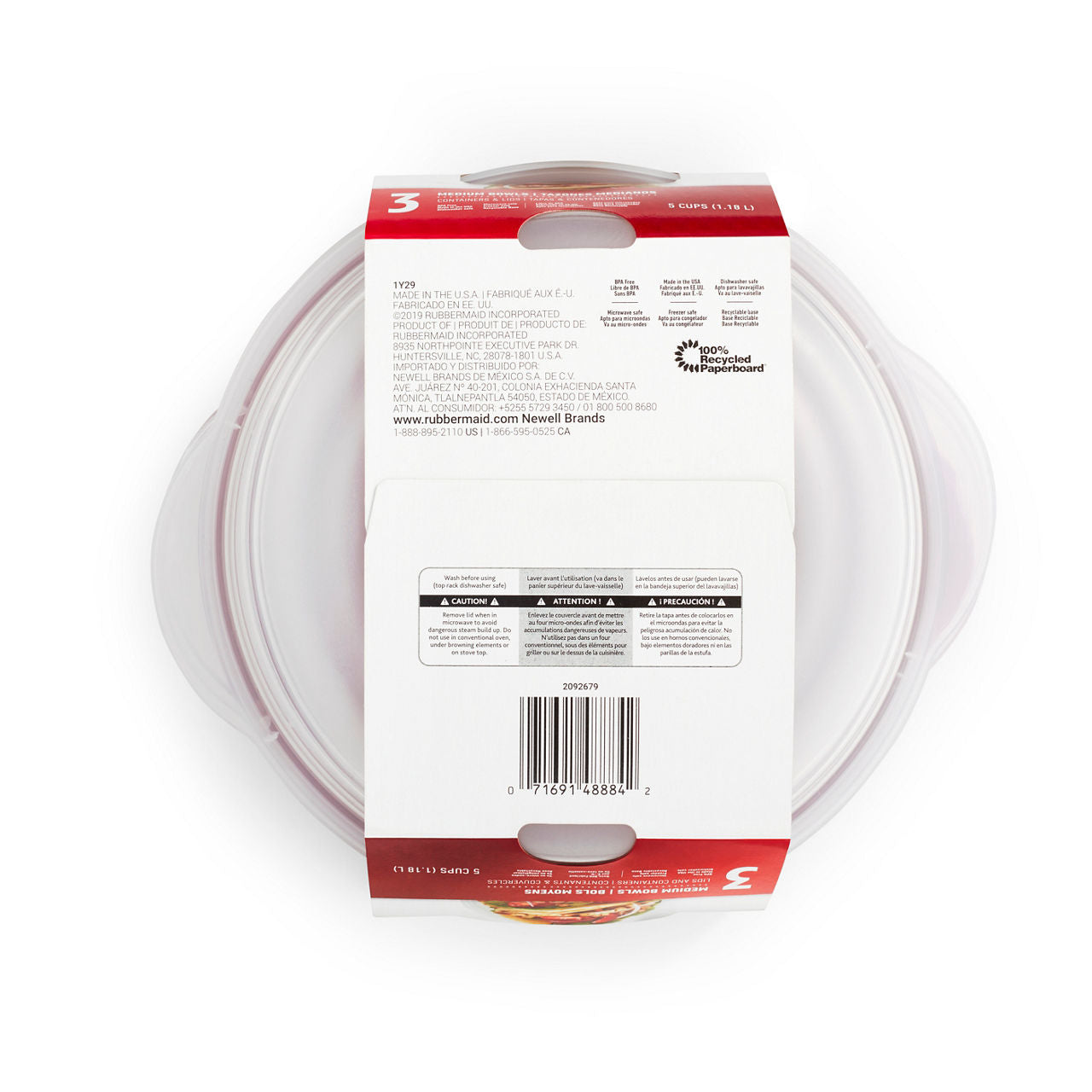 TakeAlongs® Bowl Food Storage Containers - US 9984