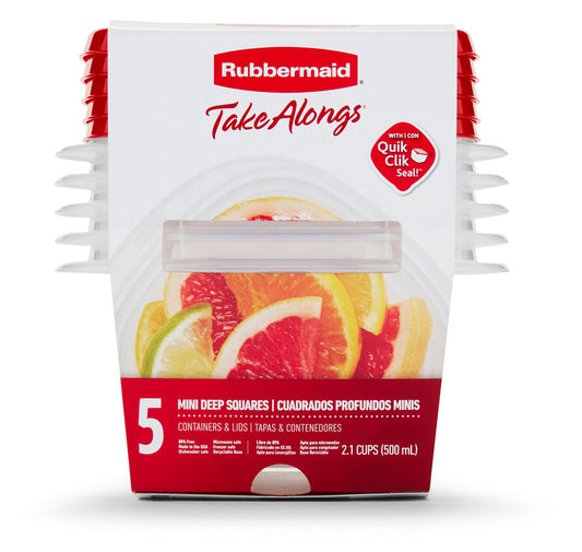 TakeAlongs® Small Square Food Storage Containers - US 4031