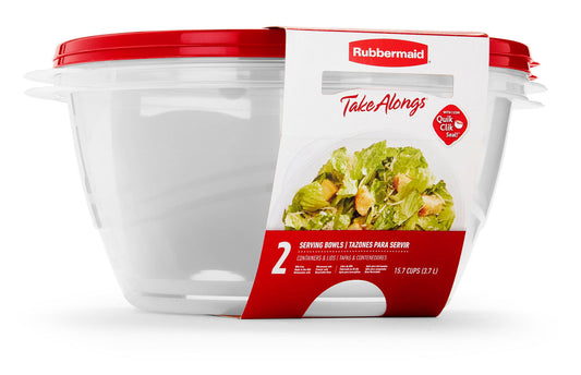 TakeAlongs® Serving Bowl Food Storage Containers, 15.7 Cup, 2 Count - US 0967