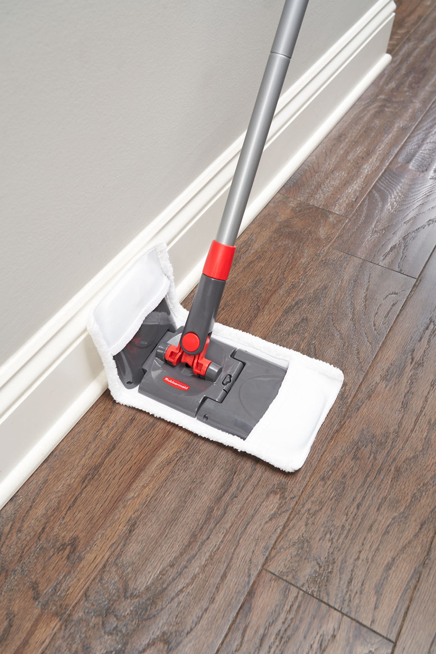 Microfiber Flat Spin Mop and Bucket - US 6138