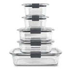 Brilliance™ Glass Food Storage Container Set - US 9508