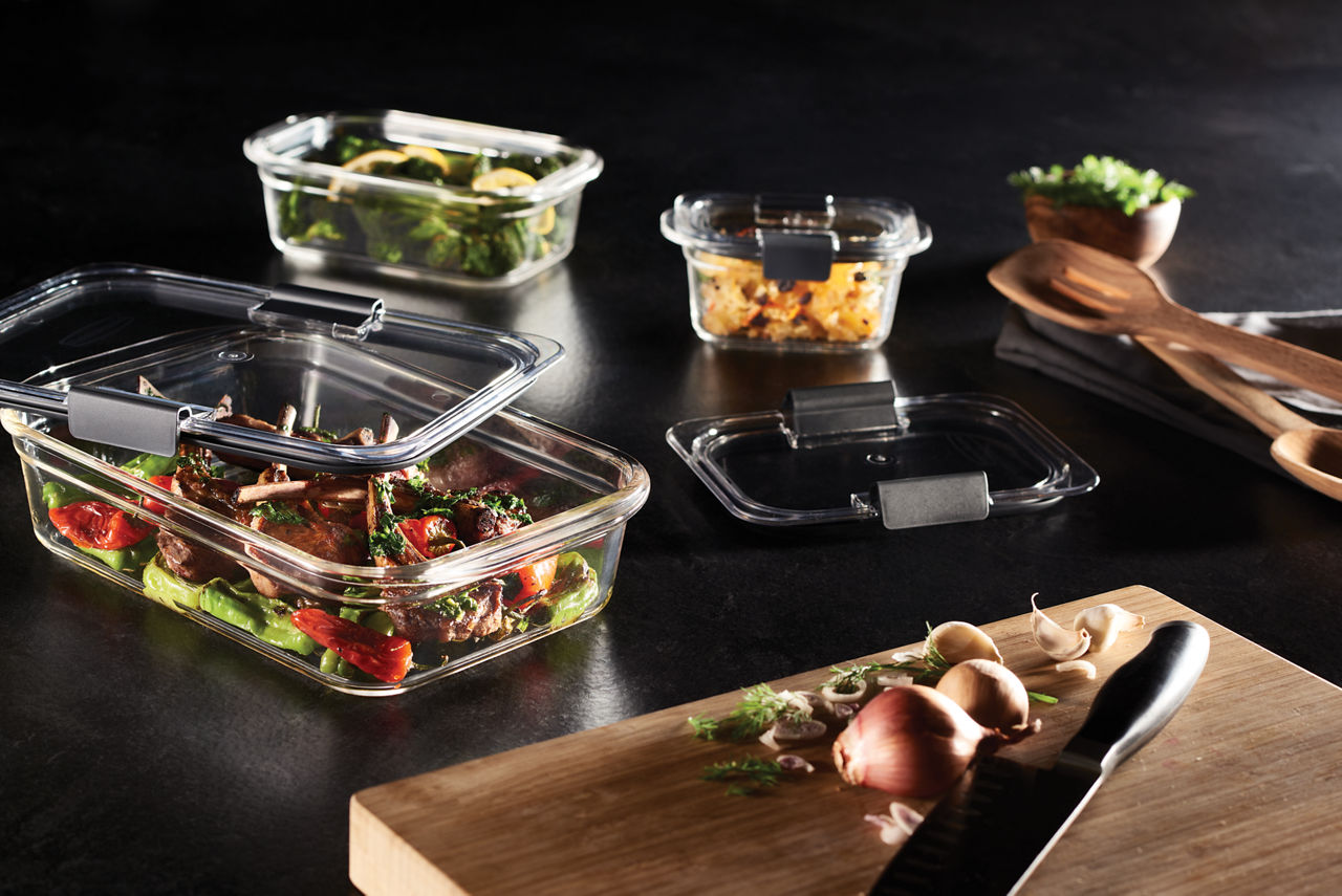 Brilliance™ Glass Food Storage Container Set - US 9508