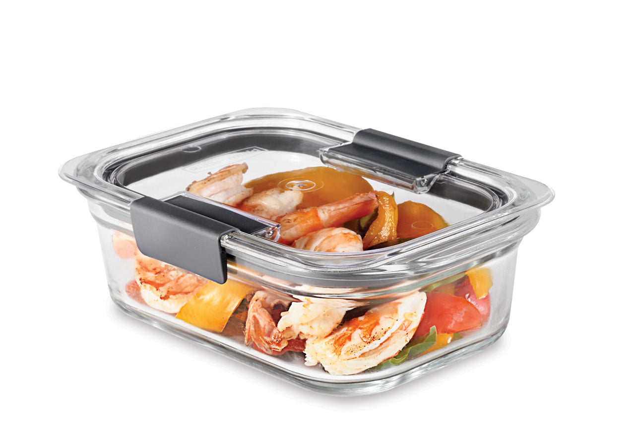 Brilliance™ Glass Food Storage Container, Medium Rectangle - US 4369