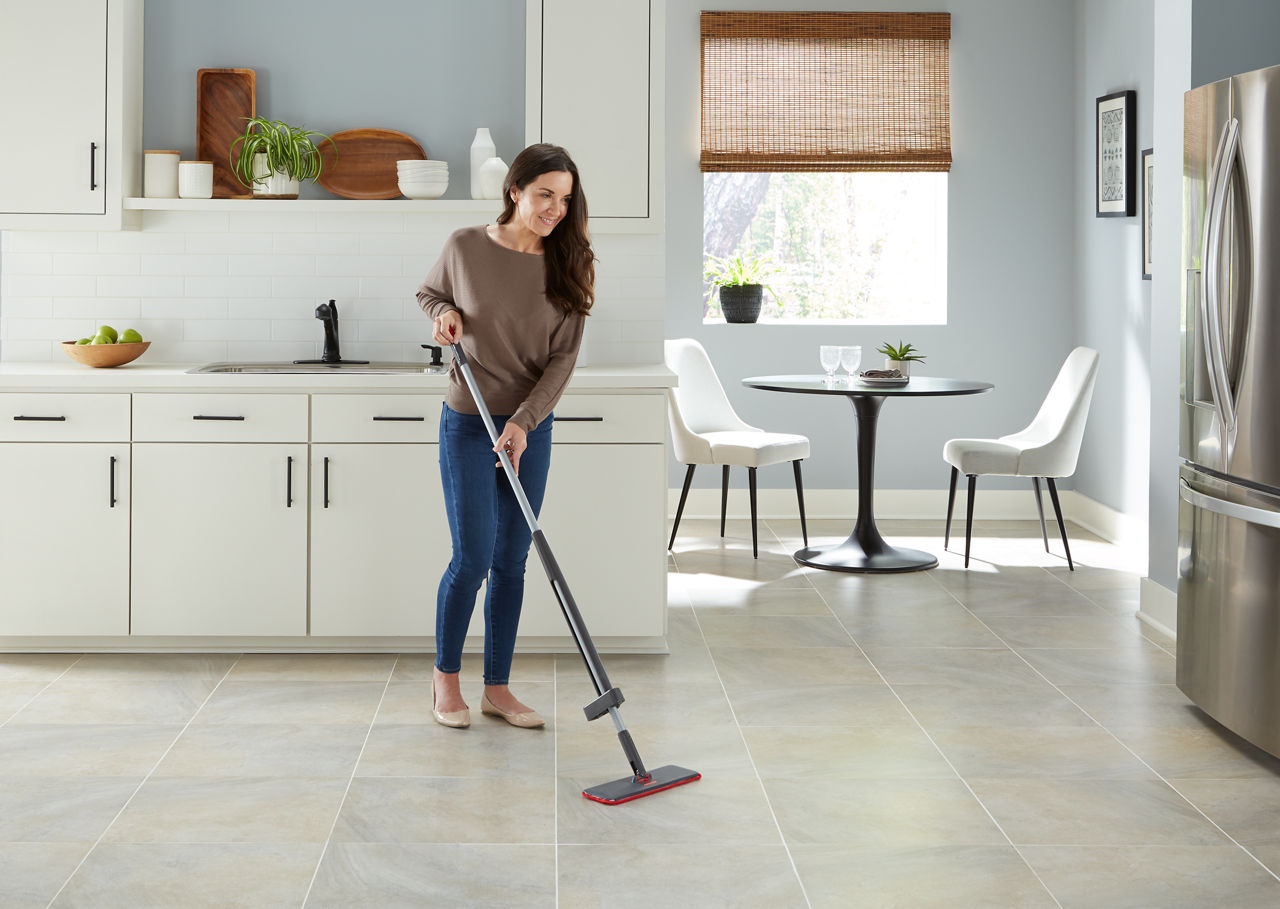 Microfiber Wringable Flat Mop - US 4756