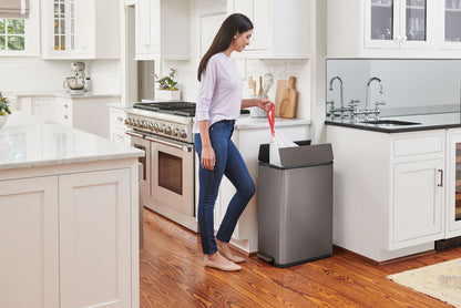 Elite™ Slim Step-On Trash Can - US 2862