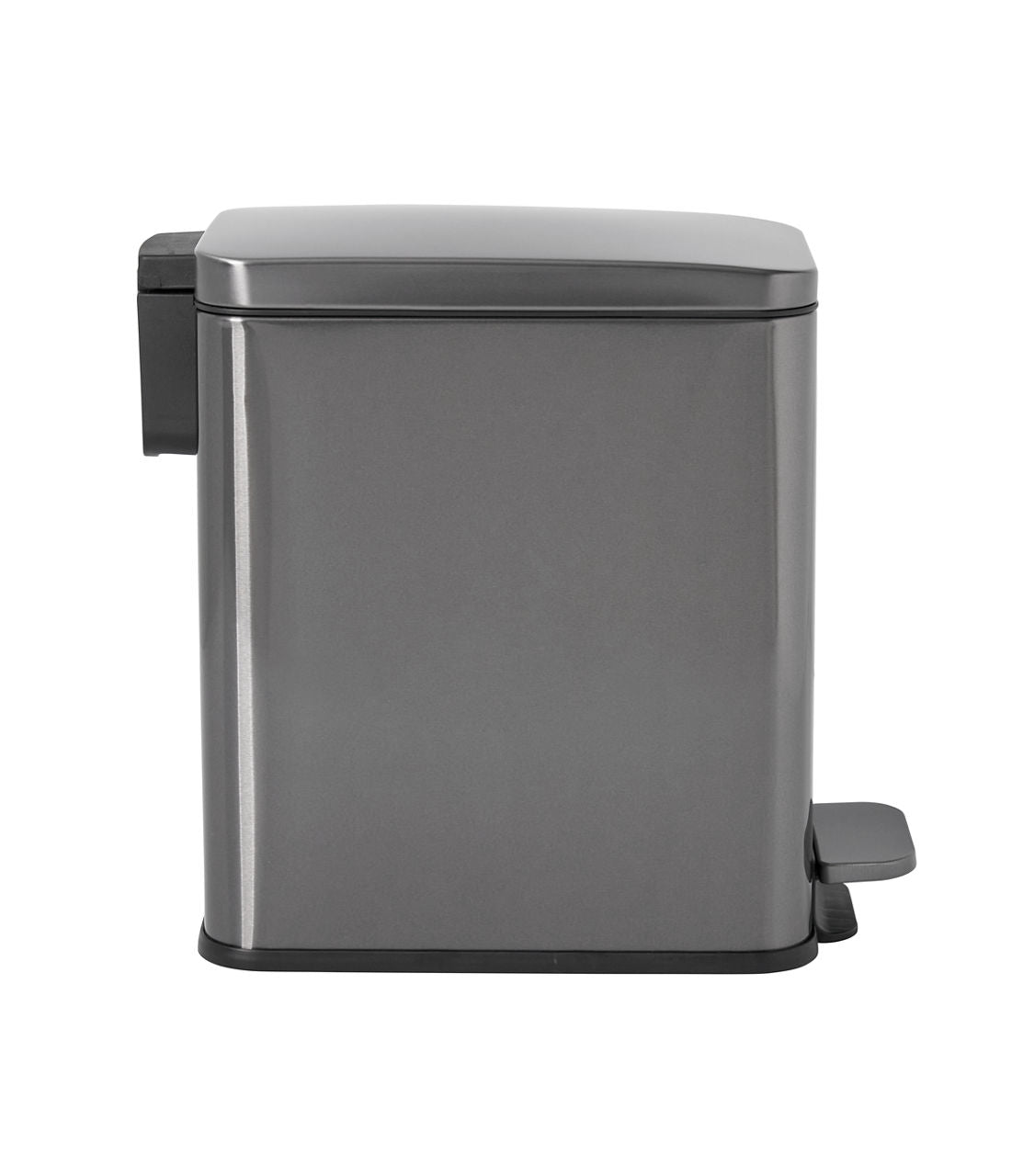 Stainless Steel Slim Step-On Trash Can - US 2910