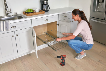 In-Cabinet Pull-Out Waste & Recycling Bins - US 0351