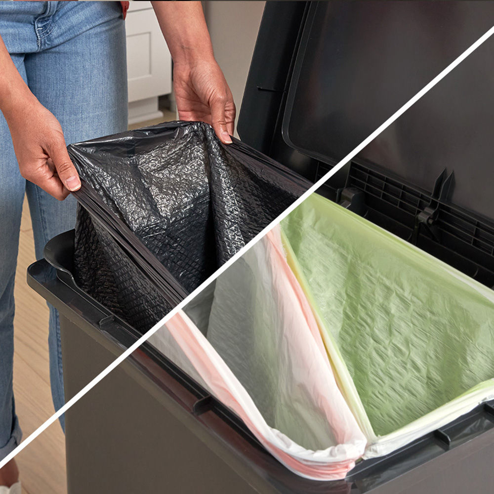 High-Capacity Step-On Trash Can - US 2678