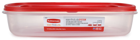 EasyFindLids™ Large Food Storage Container, Rectangle - US 4531