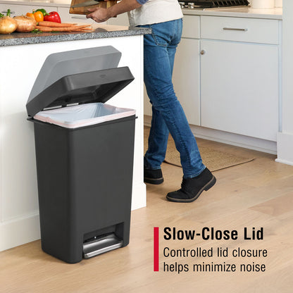 Step-On Trash Can - US 0807