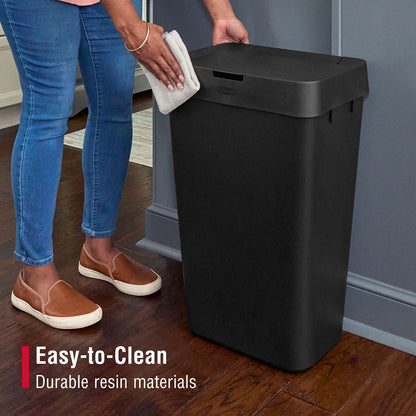 Touch-Top Trash Can - US 6114