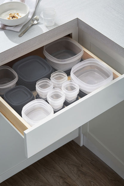EasyFindLids™ Food Storage Container Set with SilverShield® Antimicrobial Product Protection - US 8621