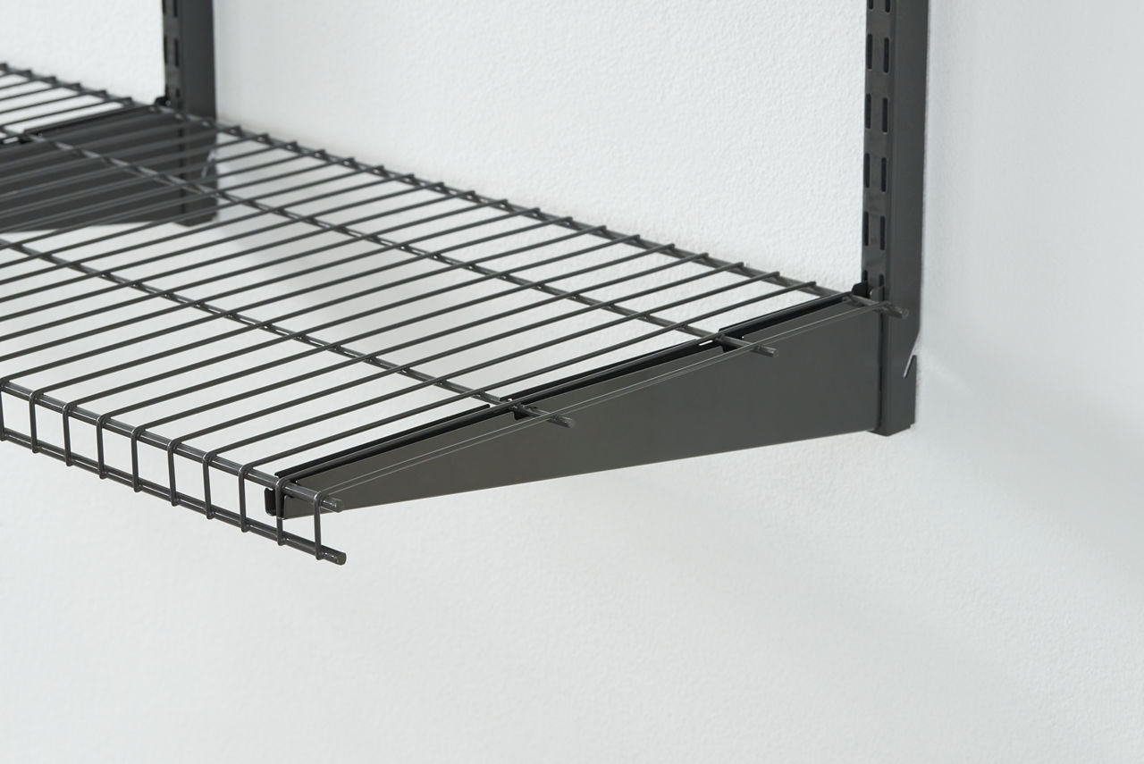 FastTrack® Rail Garage Shelf Bracket with Speed Clips - US 5204