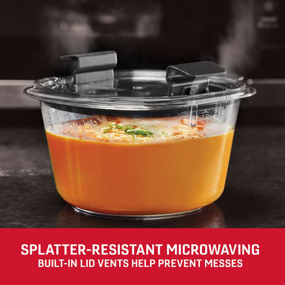 Rubbermaid Brilliance® Round Leak Proof Food Storage Container, 6.97 cup - US 5754