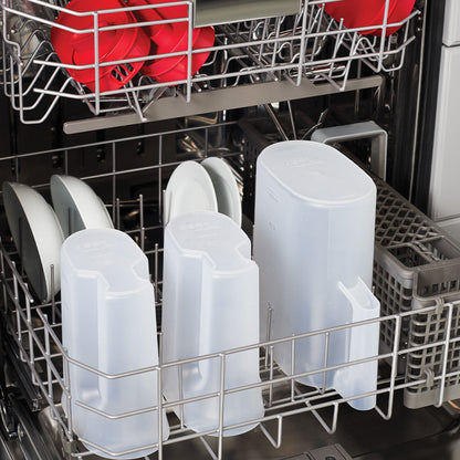 Compact Pitcher, Plastic Pitcher with Lid - US 2381