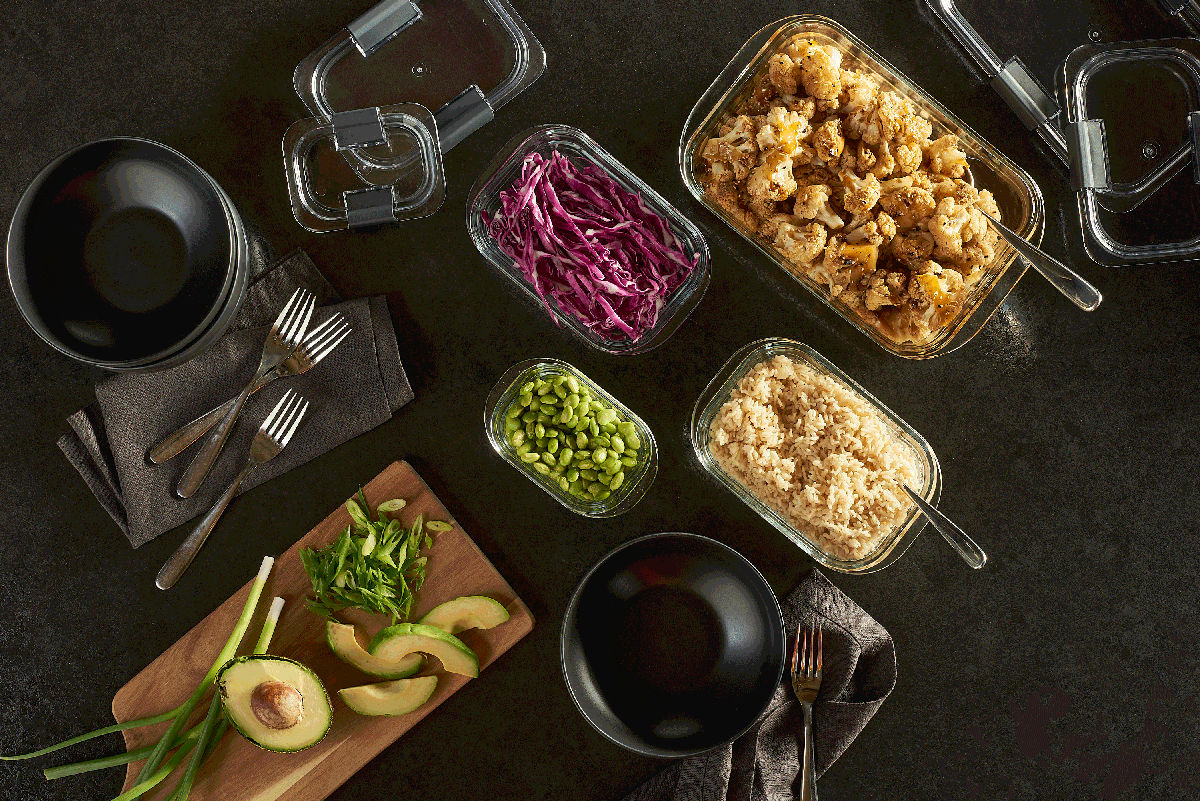 Brilliance™ Glass Food Storage Container, Medium Rectangle - US 4369